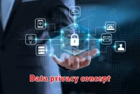 Data privacy concept